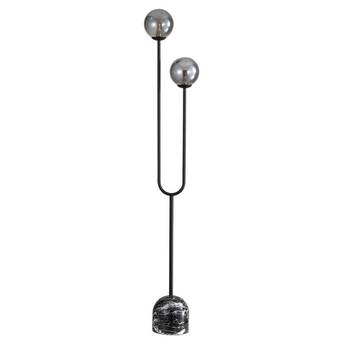 TROPEZ FLOOR LAMP BLACK / SMOKE