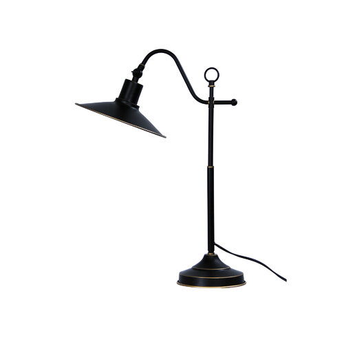 BOSTON TABLE LAMP RUBBED BRONZE