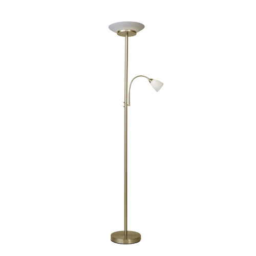 SIENA FLOOR LAMP ANTIQUE BRASS