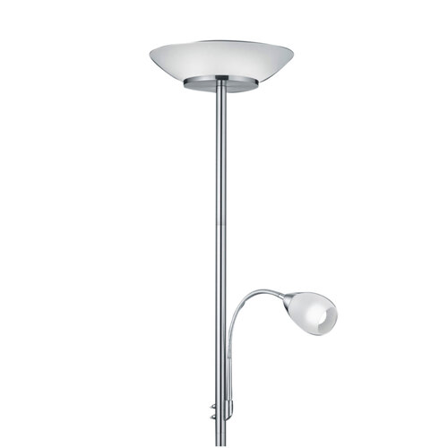 SIENA FLOOR LAMP BRUSHED CHROME