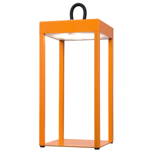 SOTRA RECHARGEABLE TL 3wLED L:130 W:130 H:300 IP54 USB1M 2X2000mah 3000K ORANGE
