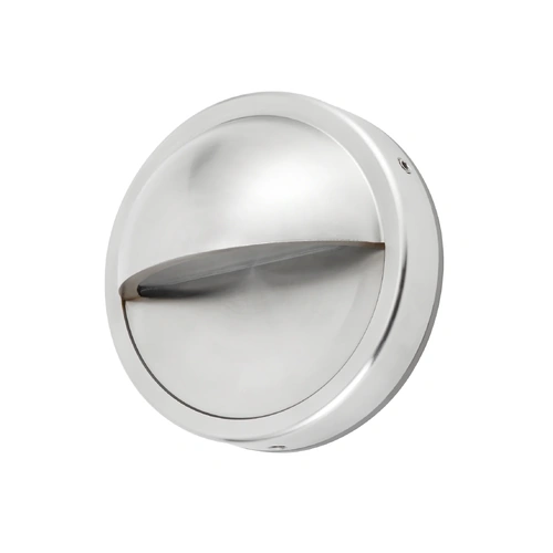 STEP S/M 12V 3W RND SS316 3K IP54 Eyelid OD98mm 240 Lm