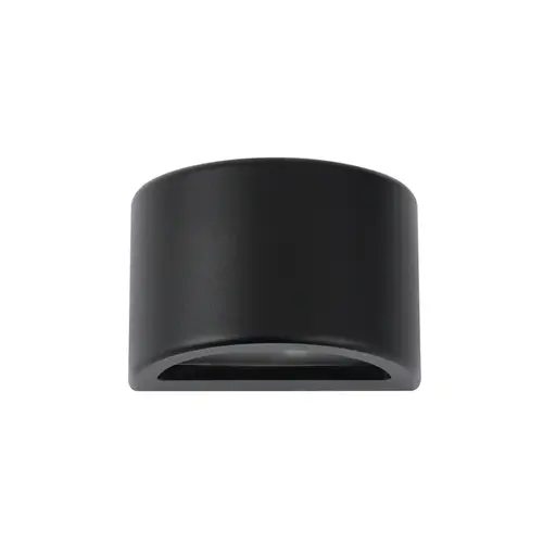 STEP S/M 12V G4 CURVED Powder Coated Black IP65 OD104mm