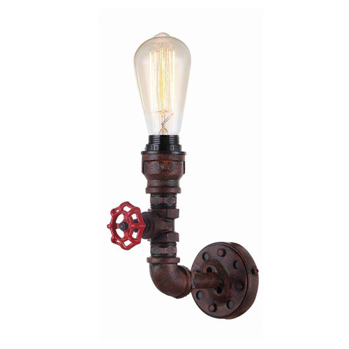 WALL Int S/M ES PIPE Aged iron