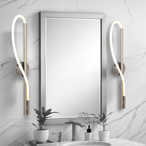 TAFT WALL LIGHT 20wLED NON-DIM L:280 P:85 H:870 3000K GUN METAL