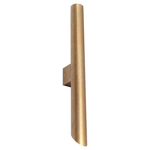 TAUPO LED EXTERIOR WALL LIGHT AGED BRASS