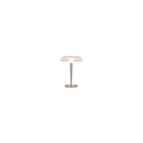 TEATRO TABLE LAMP 7wLED D:300 H:385 3000K 380LmNON-DIM NICKEL / ALABASTER POLY