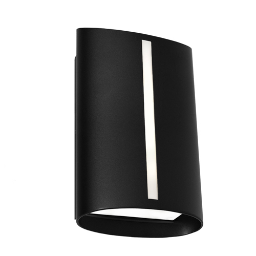 TEMMA EXTERIOR WALL LIGHT BLACK