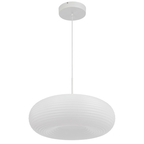 TIFTON 50 PENDANT 40wLED 3CCT DIM cab.2M D:500 H:172 2170Lm IP20 WHITE