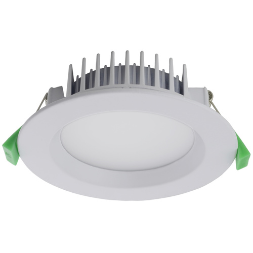 Arte 10w Tricolour LED Downlight White