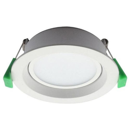 Arte Gimble 10w Tricolour LED Downlight White