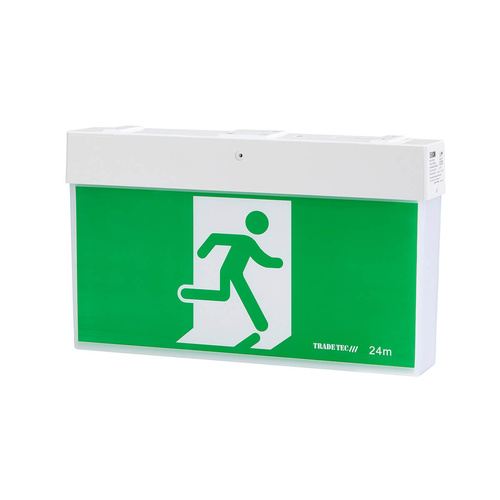 Universal Emergency LED Exit Light Ceiling Mount 3w 6000k