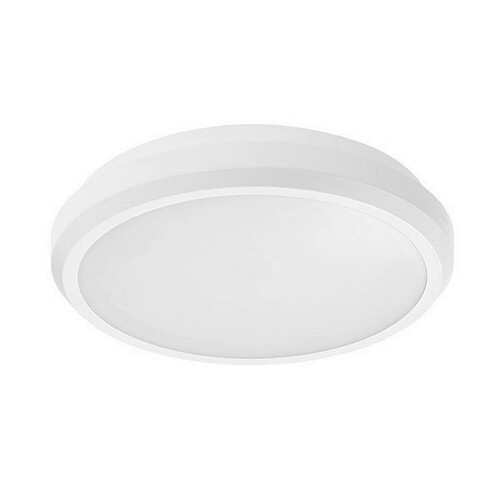 Eclipse II LED Oyster Light 15w Tricolour White Dimmable