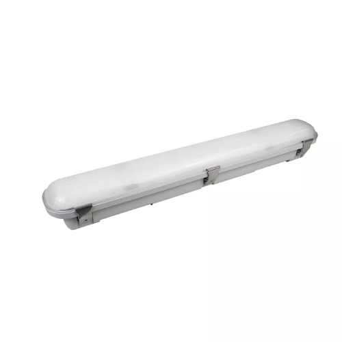 Weatherproof IP65 18W Tricolour LED Batten with Sensor   