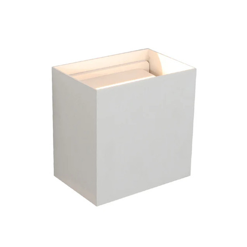 WALL S/M 20W SQ Wh 3K IP65 w/ adj Lens Covers 940 Lm