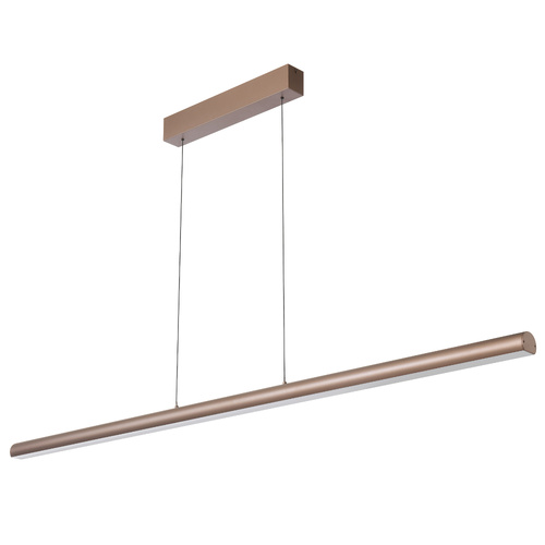 TORBEN 160 LINEAR PENDANT 28wLED 3CCT DIM YOYO cab.1.7M L:1600 H:60 2240Lm BROWN SAND