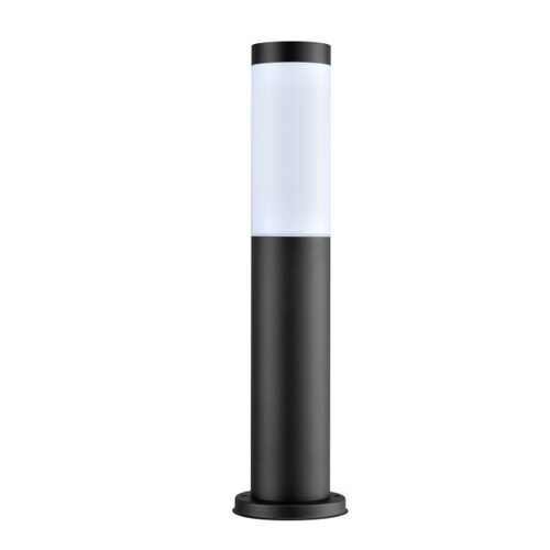 BOLLARD SHORT SS304 ES (Max 18W) BLK IP44