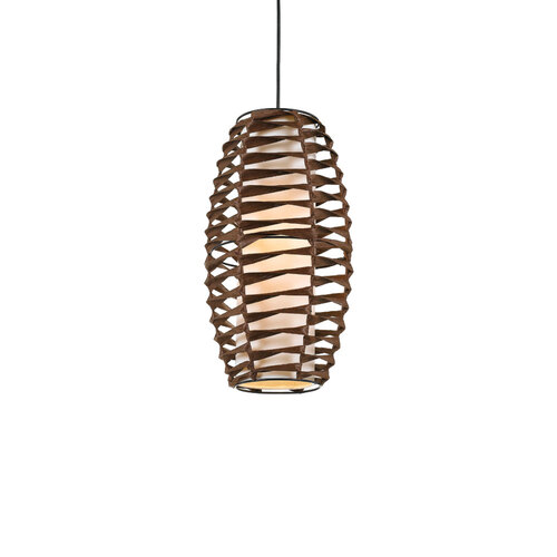 TRIBE 23 PENDANT 40wE27max  D:230 H:450 BROWN