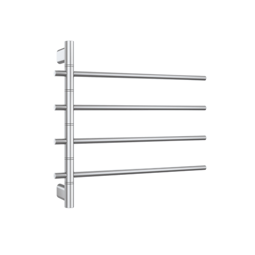 Thermorail Non-Heated Swivel, Straight/Round 595x540x104mm 4Bars