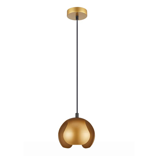 PENDANT ES 72W Matt Gold Iron Dome OD135mm x H300mm