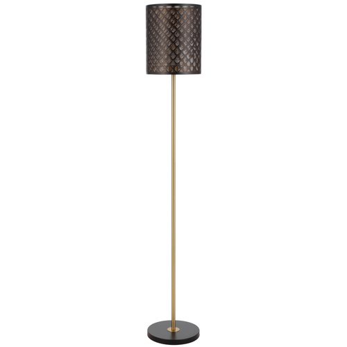 VALTOR FLOOR LAMP 25wE27max D:250 H:1520 FOOT SWT BLACK/ ANT GOLD