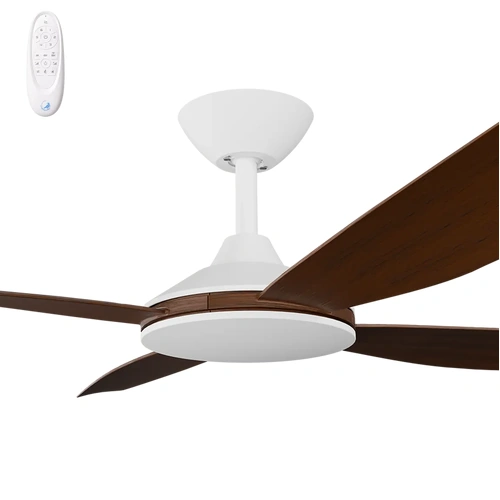 VANGA 52" KIT - WHITE NO LIGHT (VAP-445M-WH VANGA) PLUS KOA BLADES (VAP-452B-KO VANGA)  - TWO BOXES