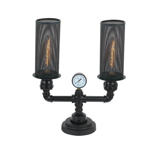 TABLE ESx2 Blk Mesh OBLONG OD110mm w/Blk