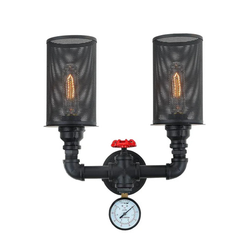 WALL Int S/M ESx2 OBLONG Blk Mesh
