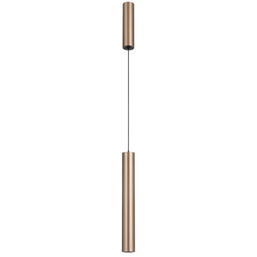 VERANO PENDANT 12wLED COB 3000K CRI>90 IP20 D:40 H:300 820Lm cab.2M NON-DIM COPPER