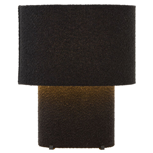 VERSO TABLE LAMP 25wE27max L350 W250 H425 INLINE SWT BLACK / BLACK