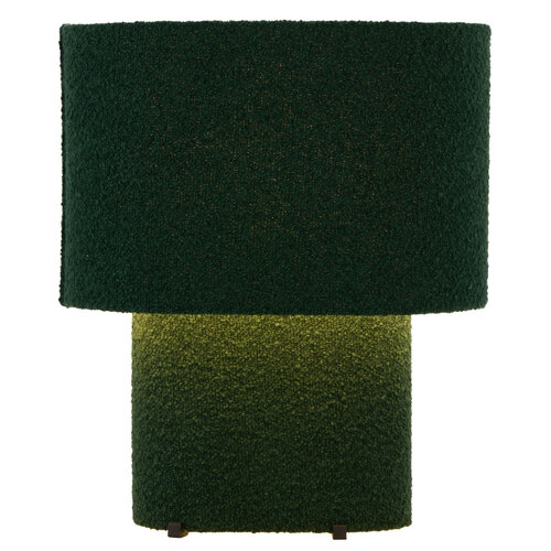 VERSO TABLE LAMP 25wE27max L350 W250 H425 INLINE SWT GREEN / GREEN (BASIL)