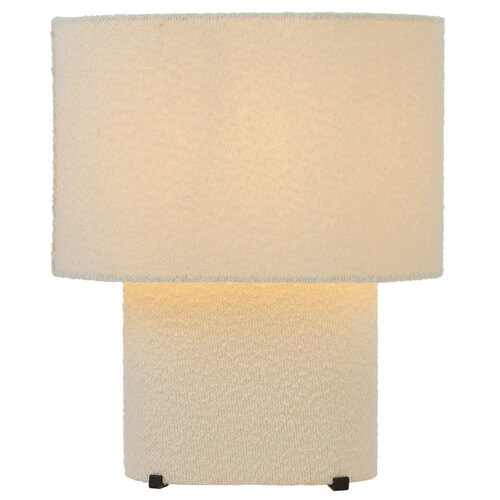 VERSO TABLE LAMP 25wE27max L350 W250 H425 INLINE SWT IVORY / IVORY