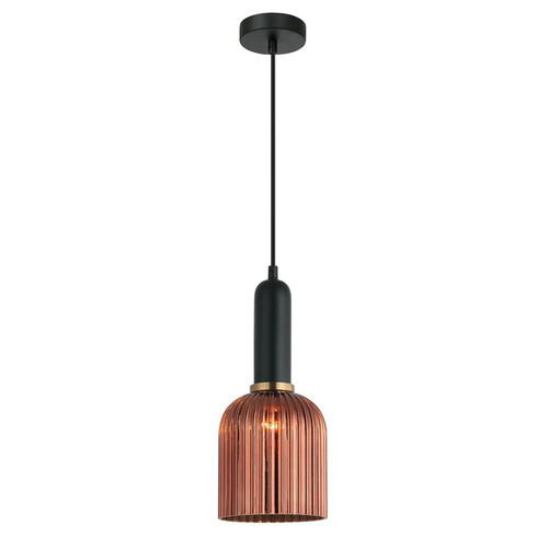 PENDANT ES Copper Glass Ellipse OD140mm
