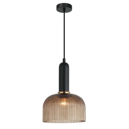 PENDANT ES Amber Glass Dome OD200mm