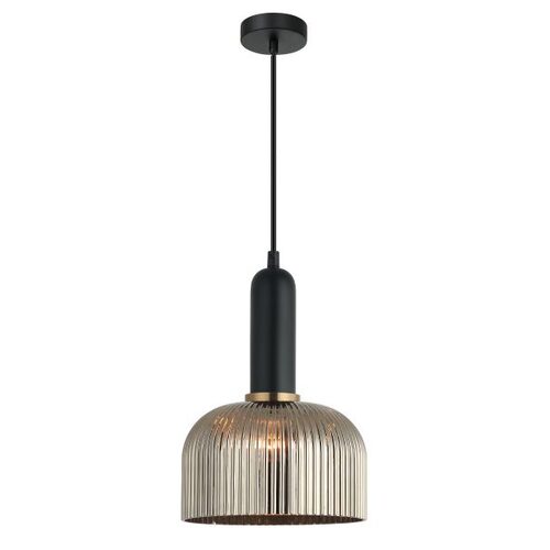 PENDANT ES Chrome Glass Dome OD200mm