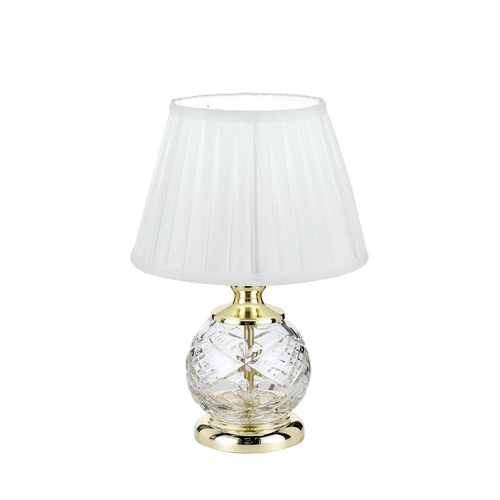 VIVIAN TABLE LAMP 40wE14max.  D:220 H:330 GOLD / WHITE
