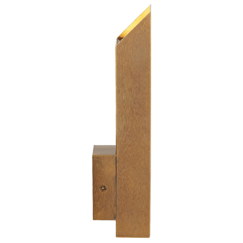 VOSTEL BRASS EXTERIOR 3wLED 3000K 45d P53 W30 H205 135Lm IP65 NATURAL BRASS