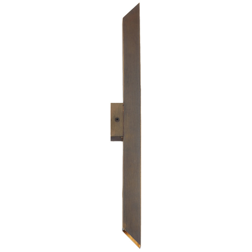 VOSTEL BRASS EXTERIOR 6wLED 3000K 45d P53 W30 H430 270Lm IP65 ANTIQUE BRASS