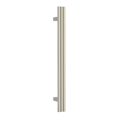 Thermorail Round/Triple Tube 12Volt Vertical Bar 900x75x100mm 27Watts - Brushed Nickel