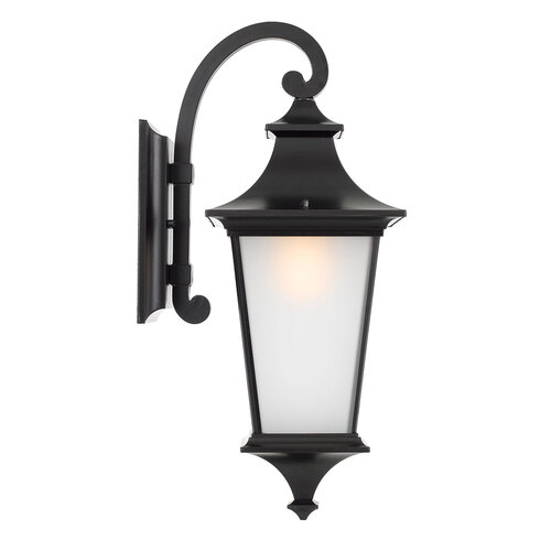 WESTIN EXTERIOR WALL BRACKET 25wE27max W:205 P:280 H:525 IP44 BLACK/FROST