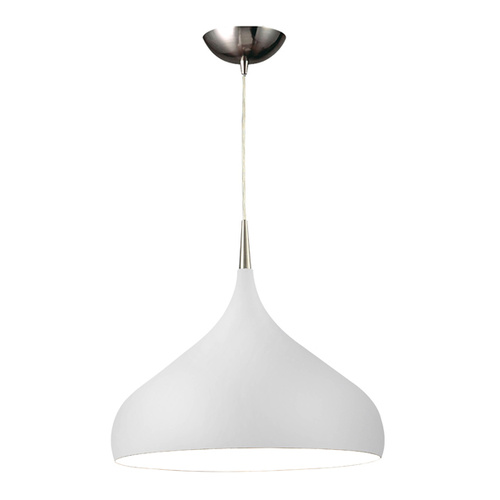 PENDANT ES Matt Wh DOME OD420mm